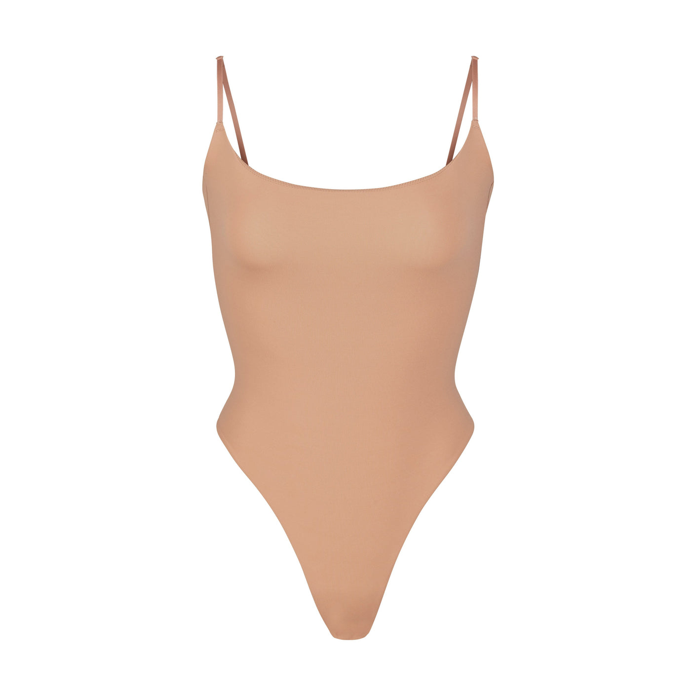 Fits Everybody Square Neck Bodysuit - Ochre