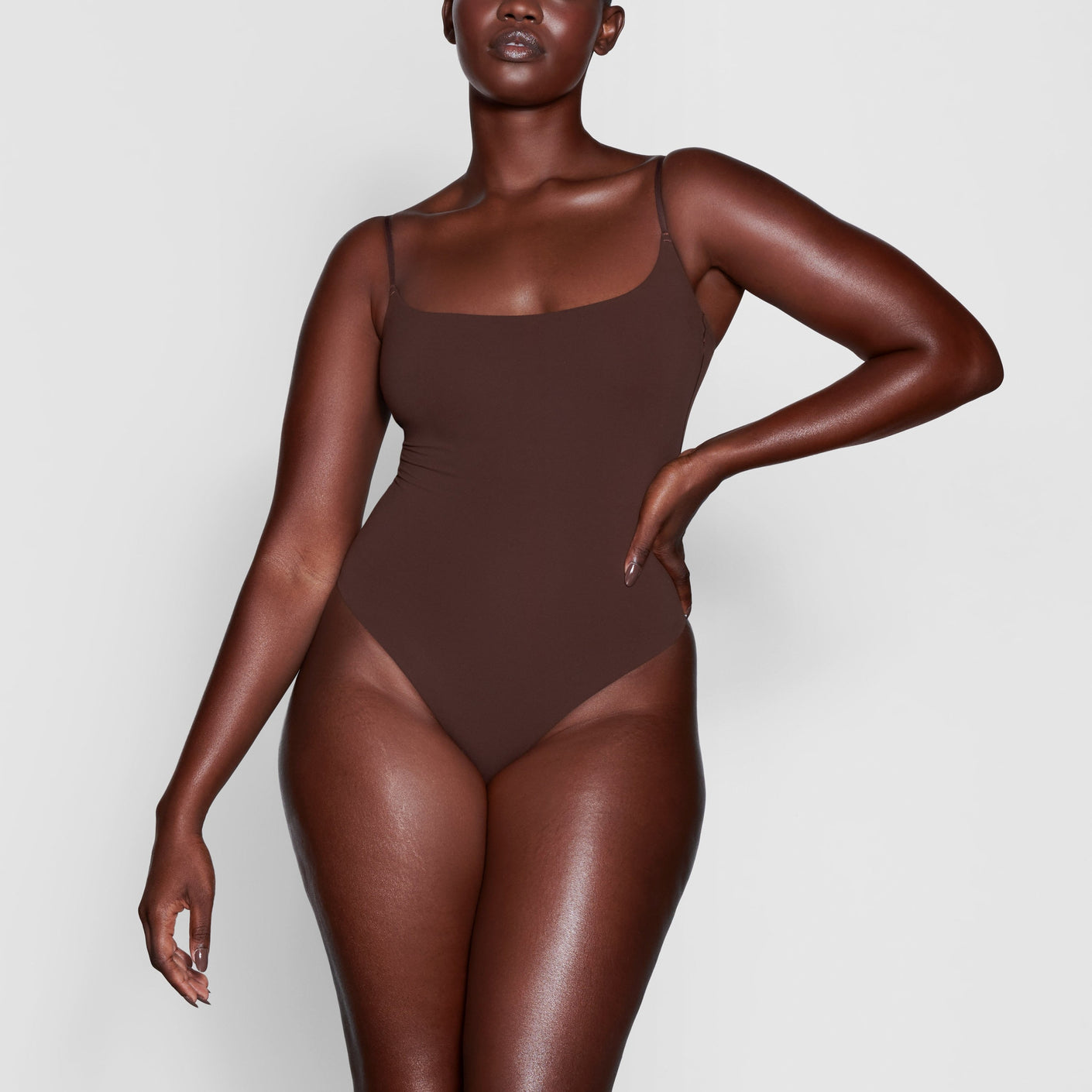 BODIED BODY SUIT - XS/SMALL / Chocolate