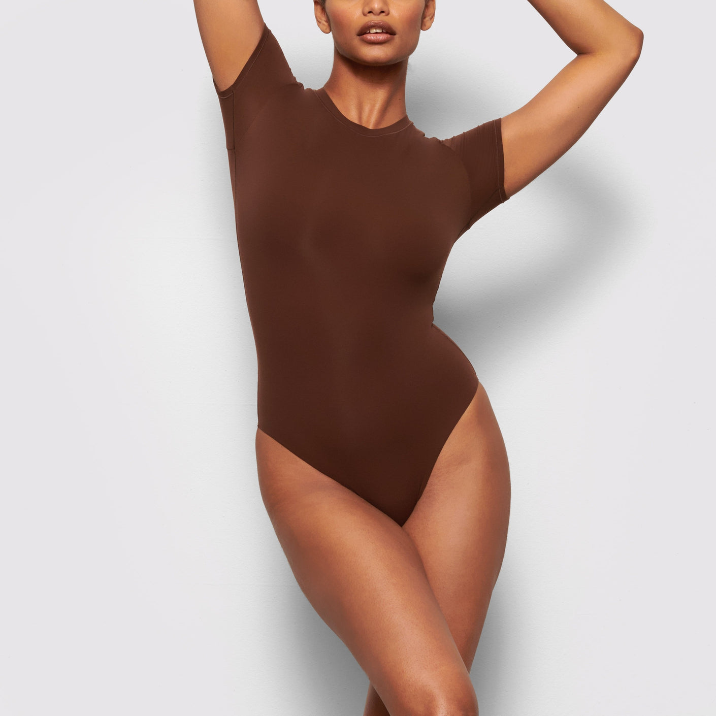 FITS EVERYBODY T-SHIRT BODYSUIT | COCOA