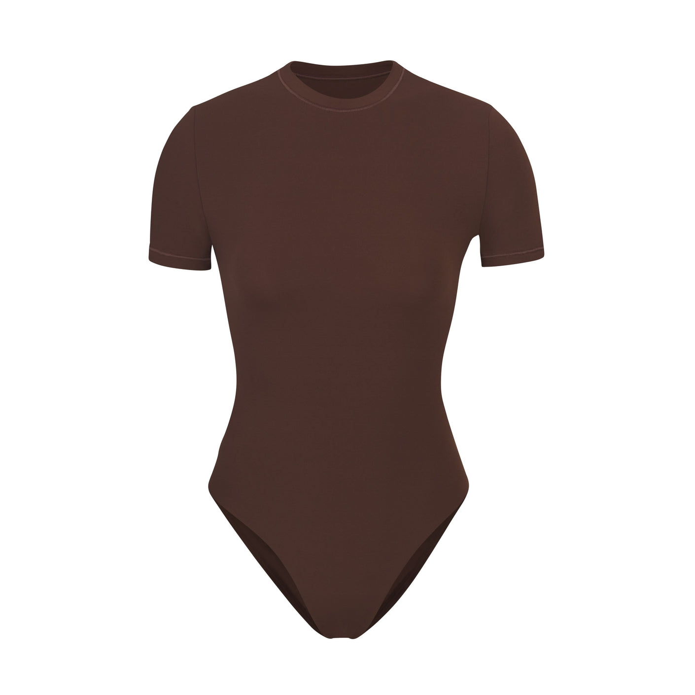 SKIMS Fits Everybody Square Neck Bodysuit - Cocoa