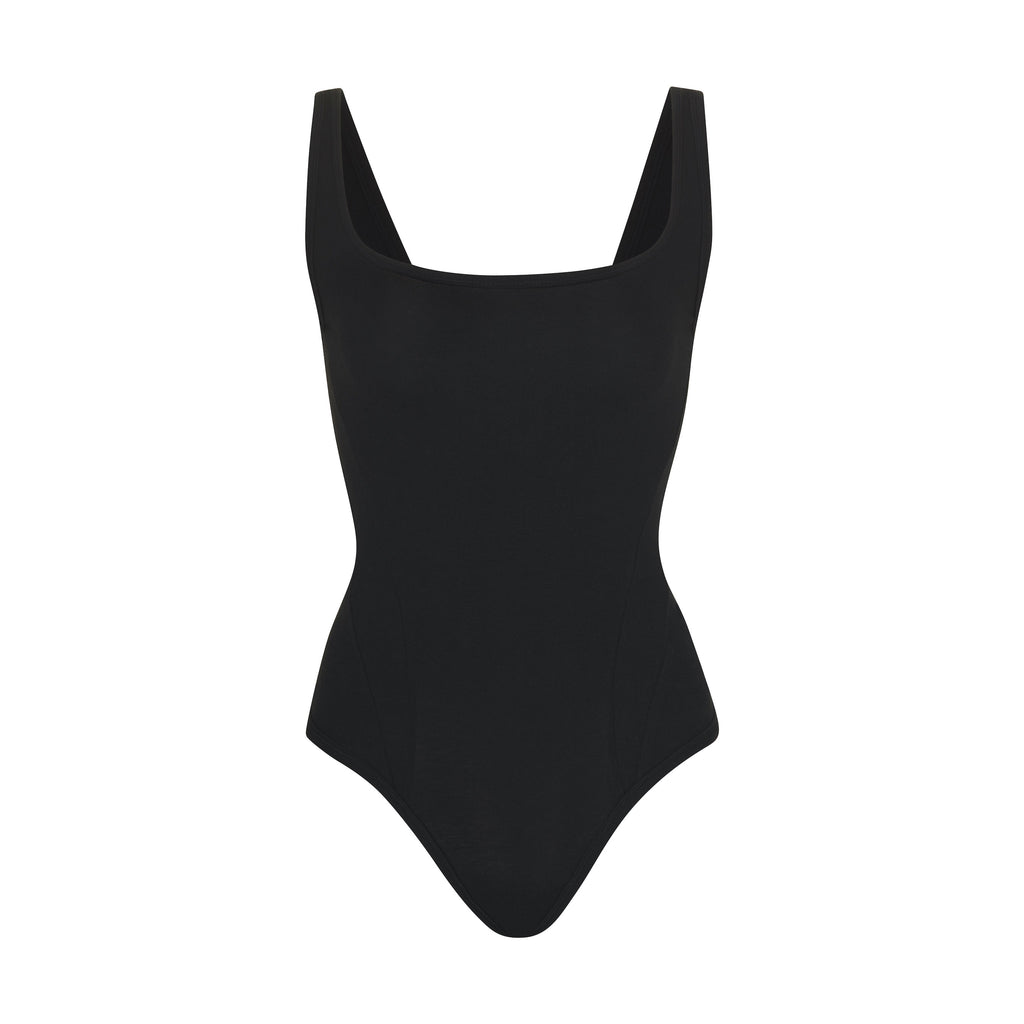 Outdoor Basics Tank Bodysuit - Onyx | SKIMS