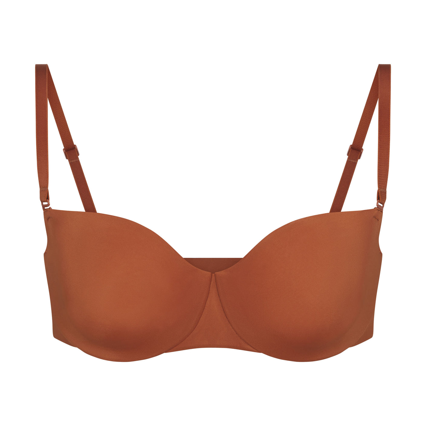 Track Smoothing Intimates Unlined Strapless Bra - Bronze - 44 - F at