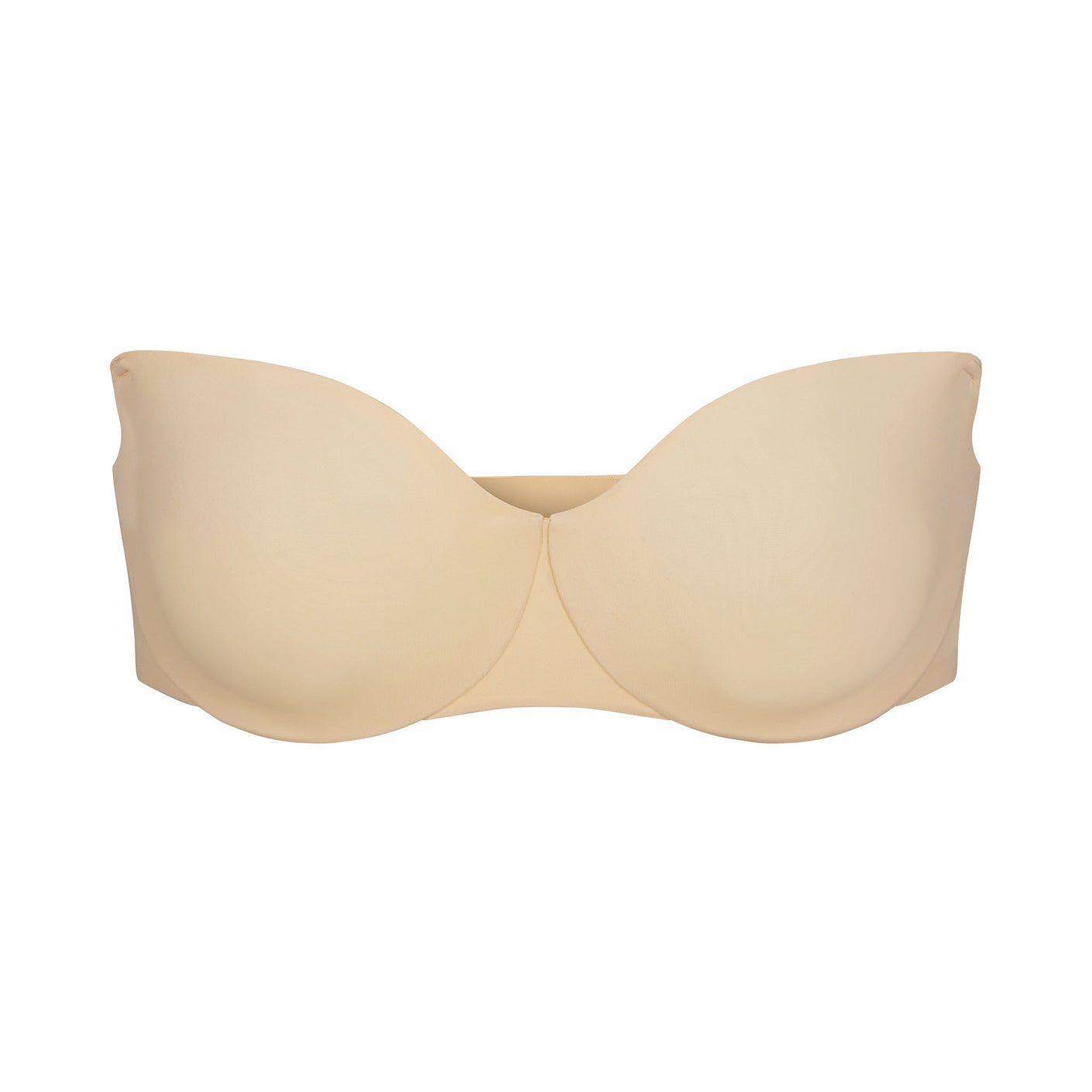 Double-layer Cotton Strapless Bras For Young Women