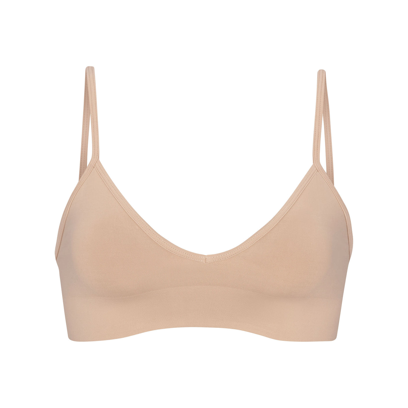 SOFT SMOOTHING SEAMLESS BRALETTE | CLAY