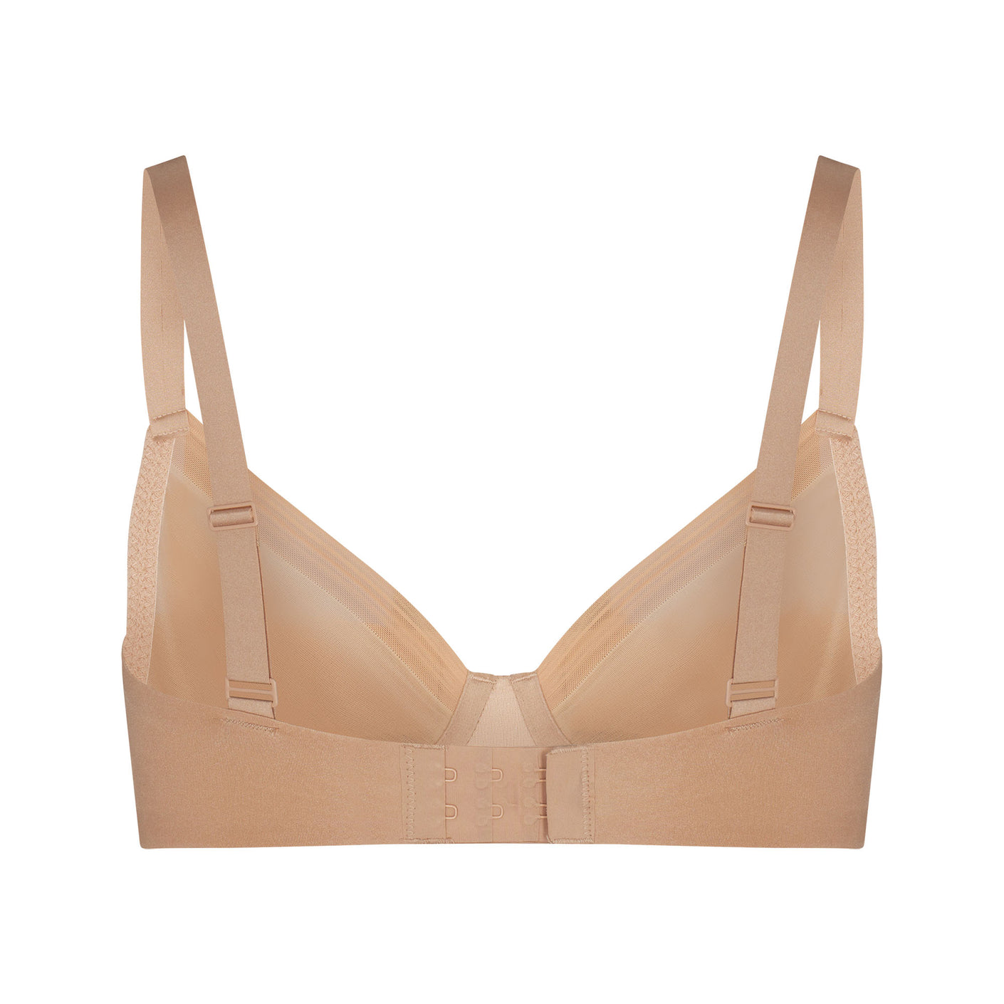 NO SHOW UNLINED DEMI BRA | BRONZE