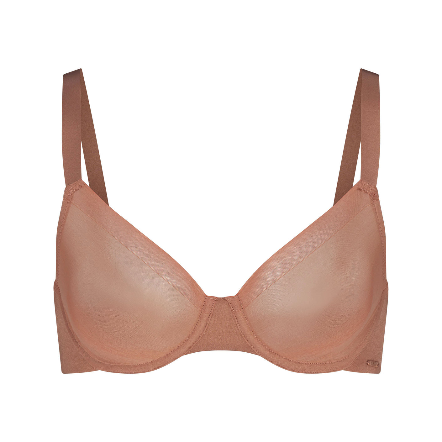 NO SHOW UNLINED DEMI BRA | RED