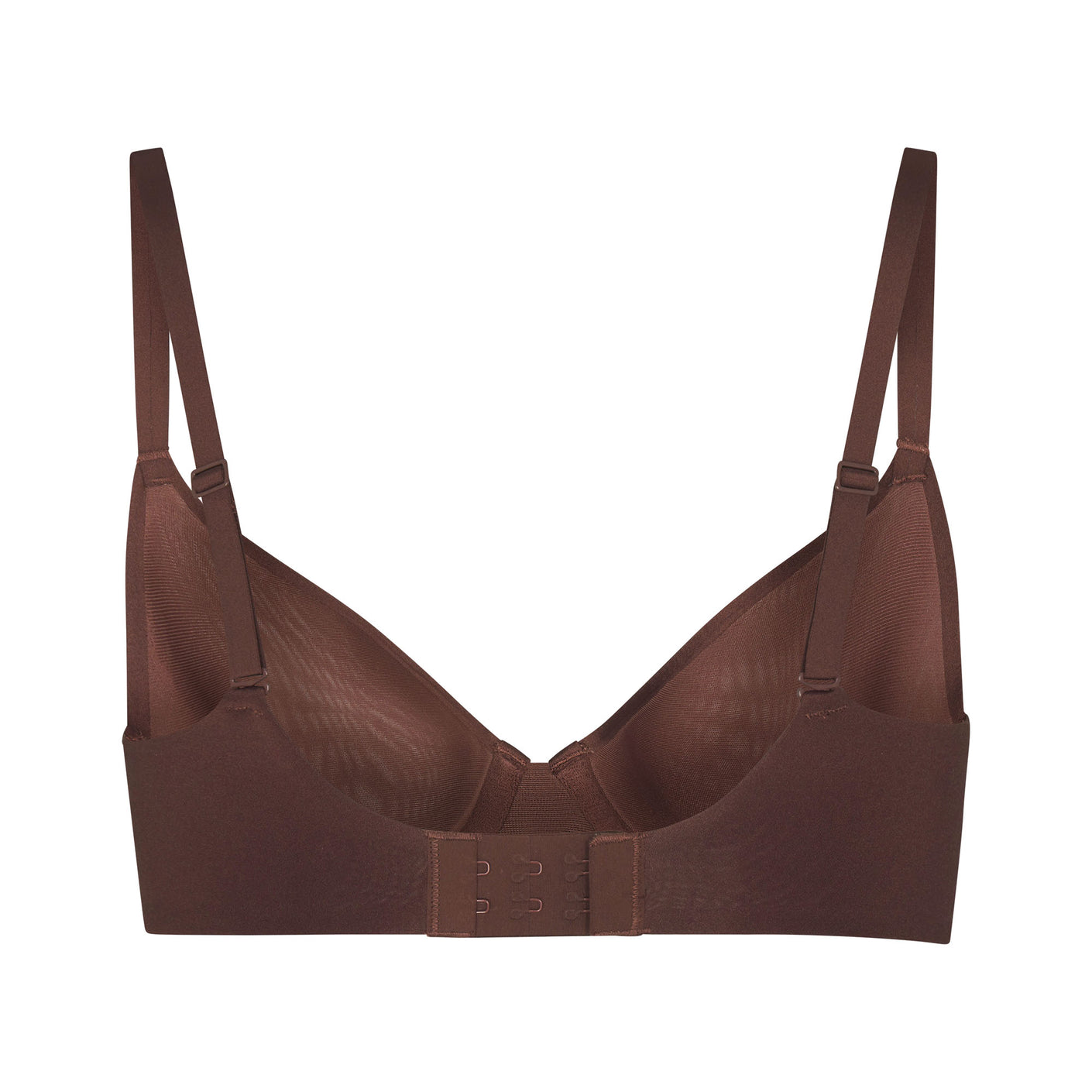 SKIMS Fits Everybody Unlined Demi Underwire Bra, Brown/Oxide 40DD NWT Size  undefined - $41 New With Tags - From Jessica