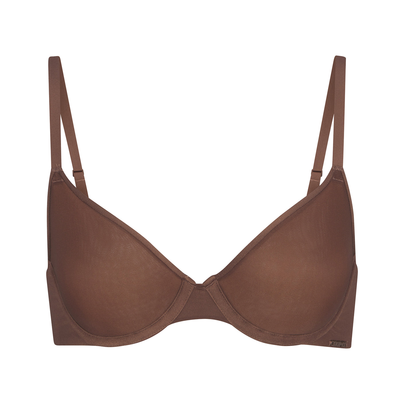 Track No Show Unlined Demi Bra - Sand - 42 - A at Skims