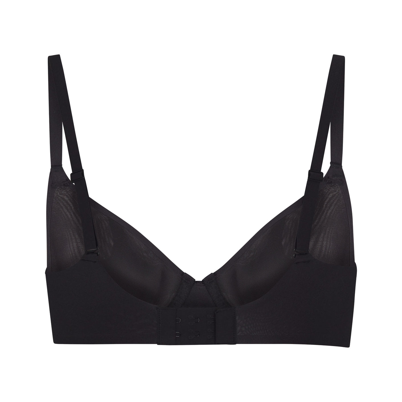 Skims Fits Everybody Unlined Demi BRA 38C. Color Onyx. NWT. We Ship Fast. 