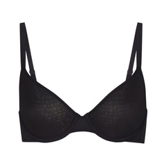 Track No Show Unlined Balconette Bra - Clay - 34 - F at Skims
