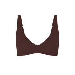 SKIMS Fits Everybody Plunge Bra Cocoa 32D (BR-UWR-2295) 
