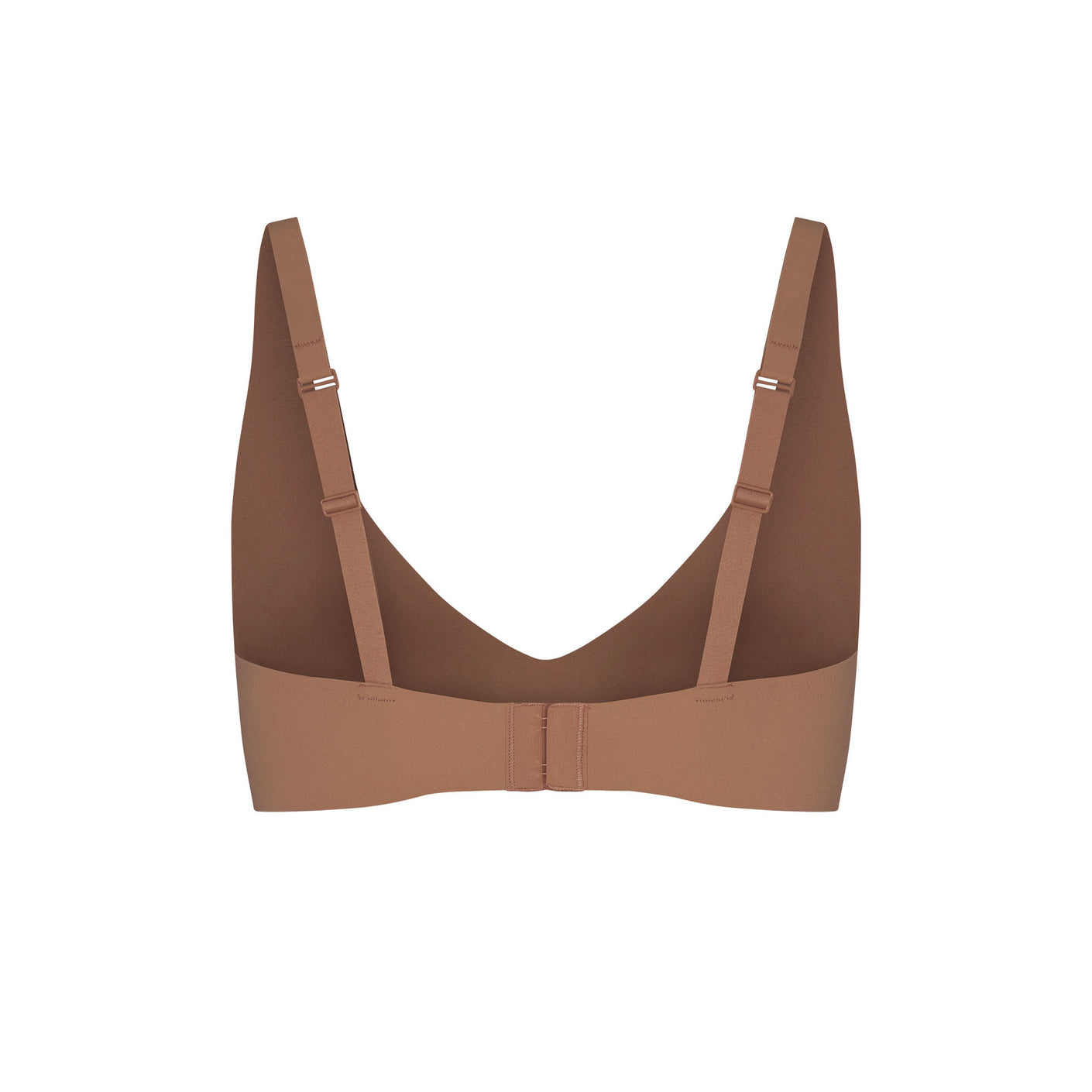 SKIMS NWT Cotton Plunge Bralette Soot - Size 2X - $23 New With Tags - From  Ashley
