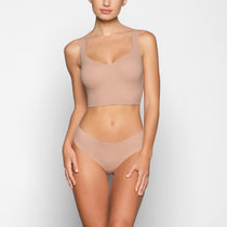 NAKED PLUNGE LONGLINE BRALETTE | SIENNA