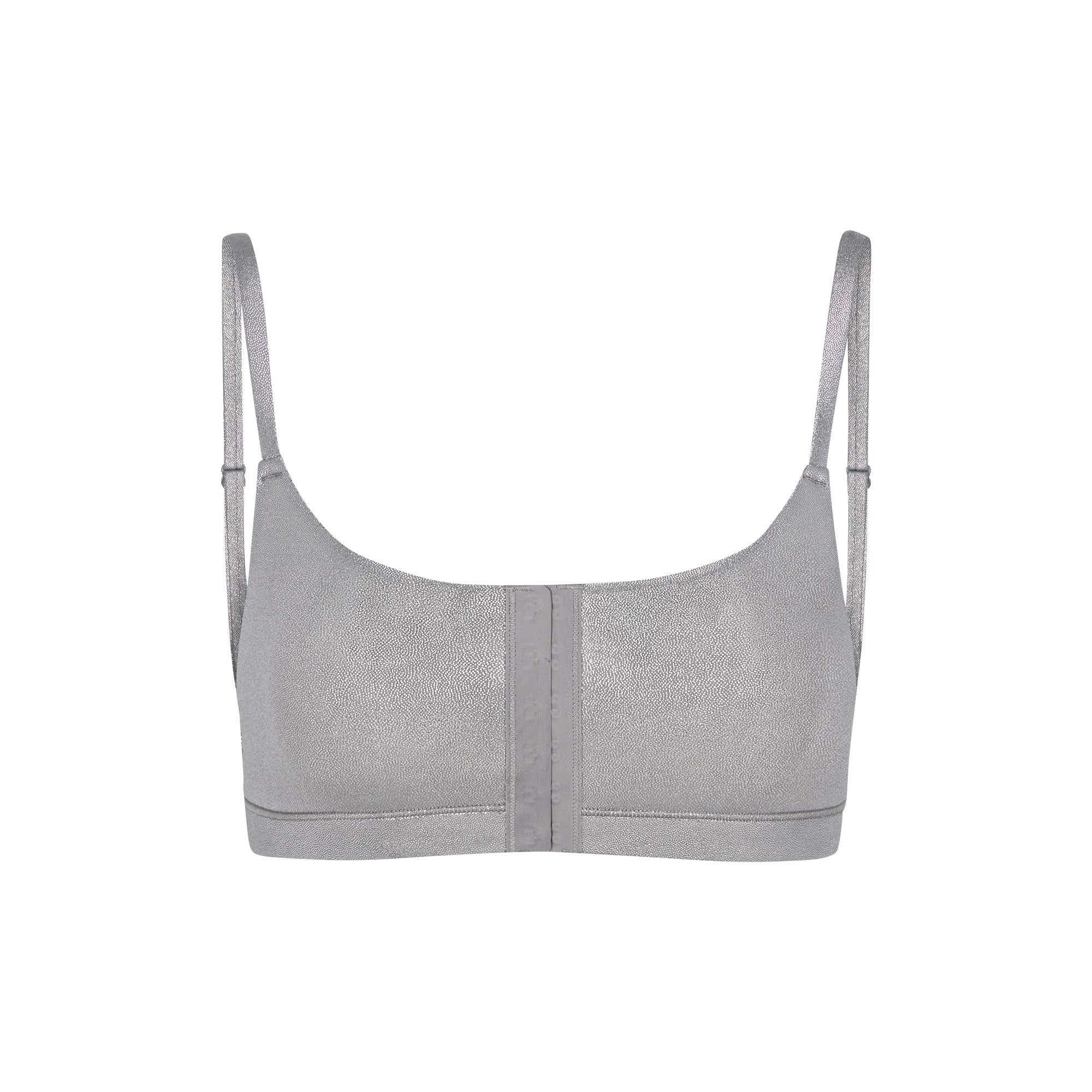 ADAPTIVE FITS EVERYBODY SCOOP BRALETTE | SILVER - ADAPTIVE FITS ...
