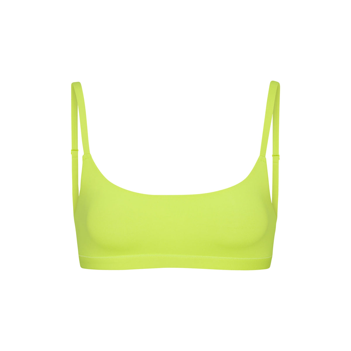 Fits Everybody Scoop Neck Bra - Lime | SKIMS