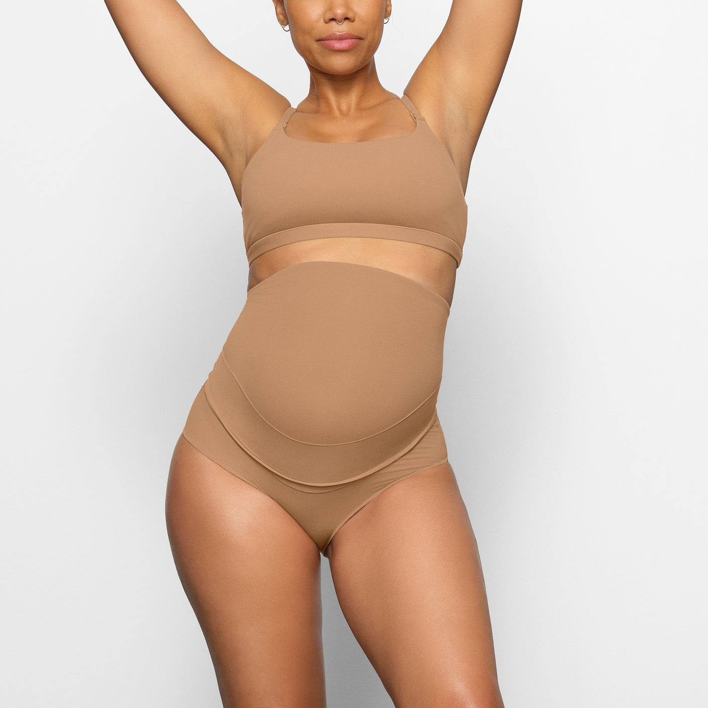 FITS EVERYBODY MATERNITY PUMPING SCOOP BRALETTE | COCOA