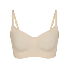 Buy SKIMS Fits Everybody Unlined Underwire Bra - Sand At 18% Off