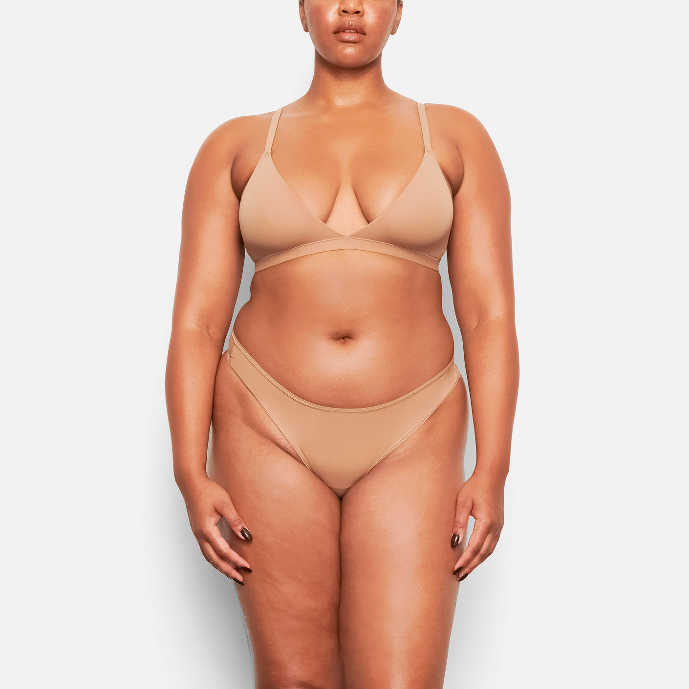 Fits Everybody Triangle Bralette In Sienna