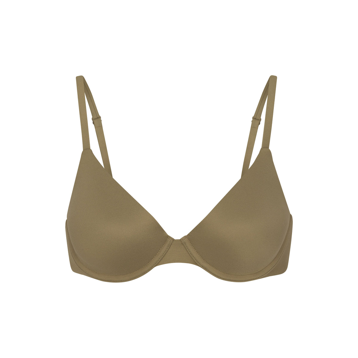 Fits Everybody T-Shirt Bra - Khaki | SKIMS