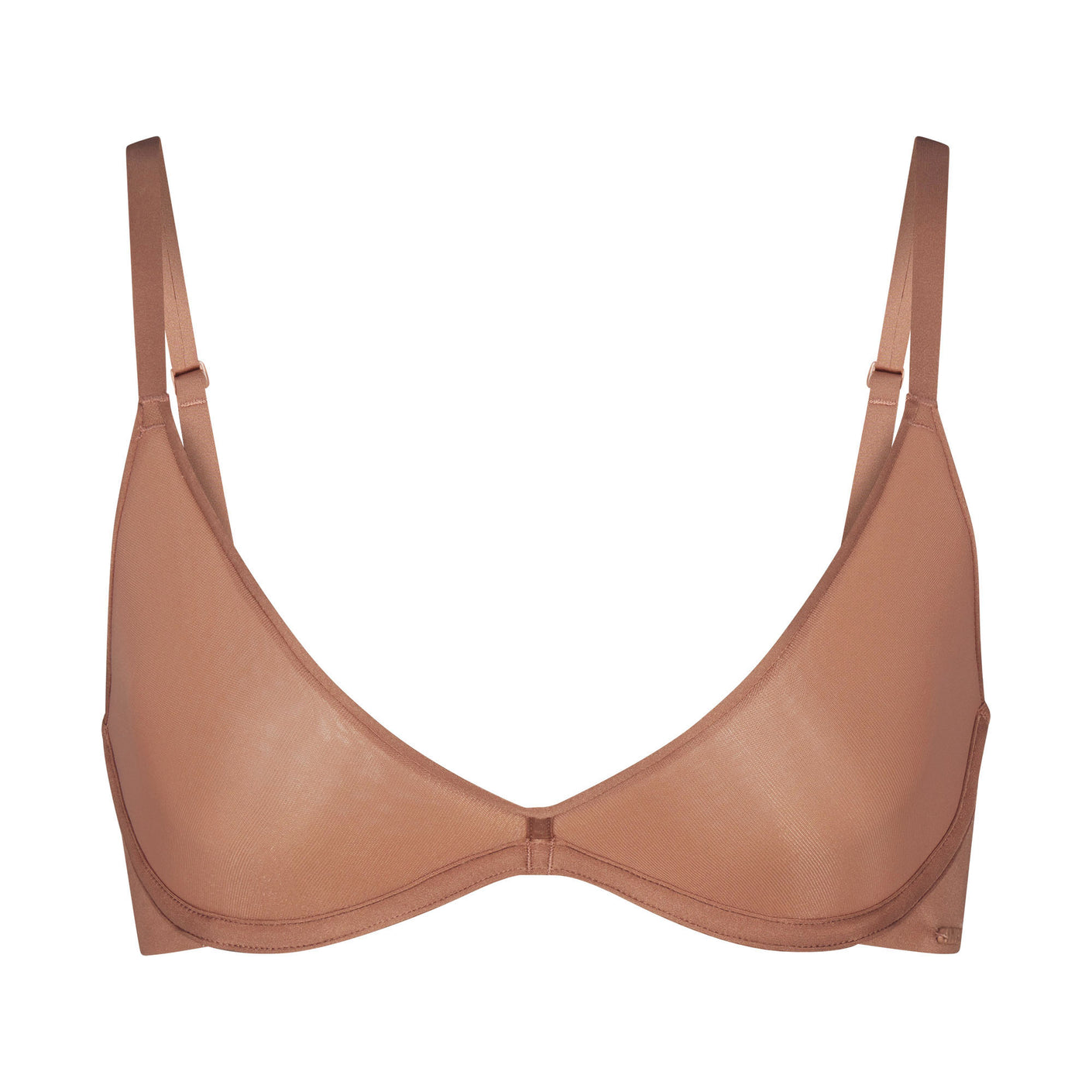 Track Skims Lace Unlined Balconette Bra - Sienna - 38 - A at Skims