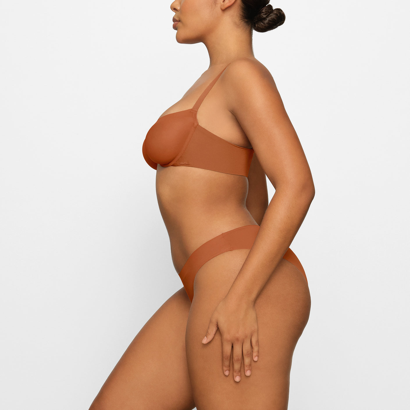 NO SHOW UNLINED BALCONETTE BRA | BRONZE