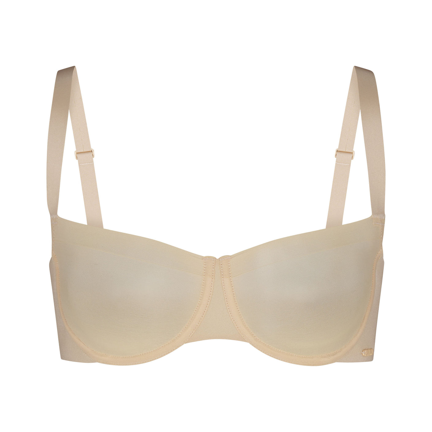 Buy Nude Invisible Finish Seamless Lace Bra 18, Bras