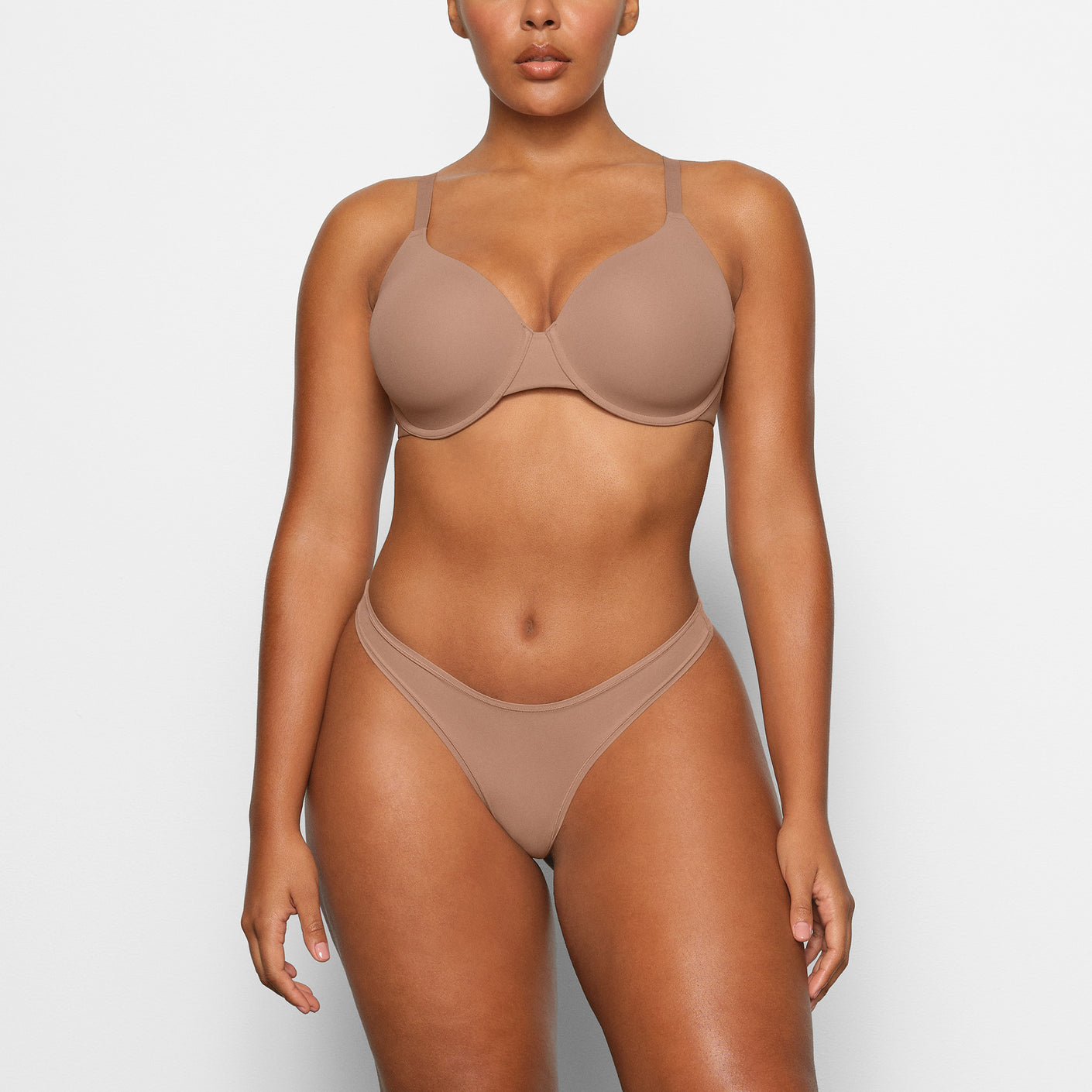 SKIMS Fits Everybody T-Shirt Bra in Sand Size 40DD NWT - $44 New With Tags  - From Julie