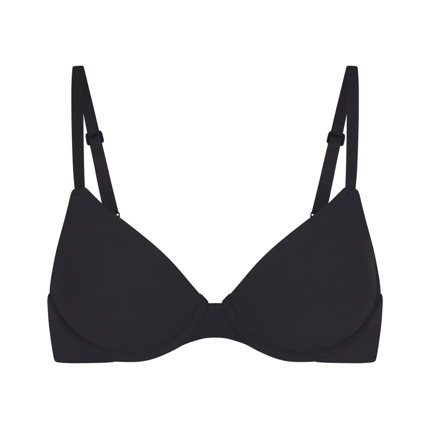 Skims T-shirt Demi Bra in Brown