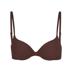 SKIMS New Women's Wireless Form Push-Up Plunge Bra Size 42DD Cocoa - $50  New With Tags - From Tiffany