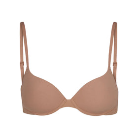 SKIMS Fits Everybody T-Shirt Push-Up Bra in Cocoa 40DD Brown Size 40 E / DD  - $65 New With Tags - From Matilda