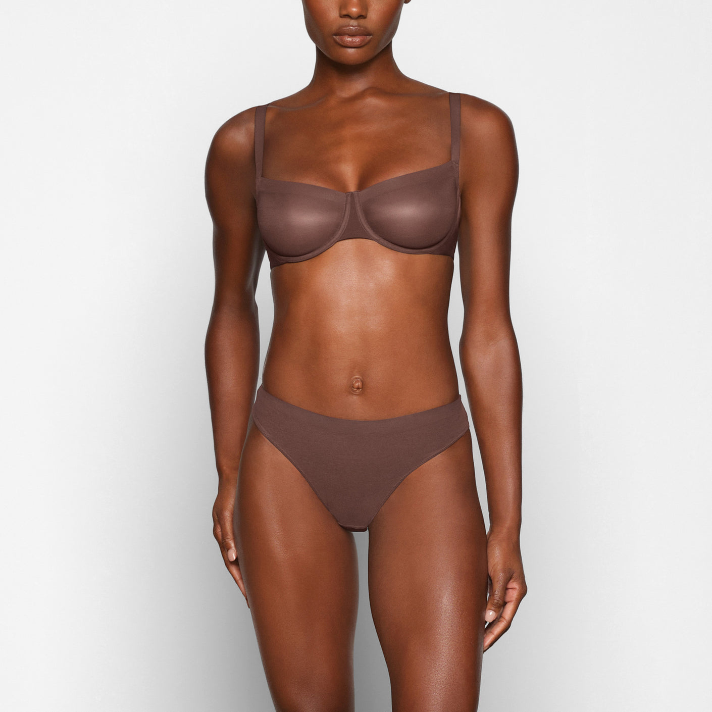 SKIMS, Intimates & Sleepwear, New Skims Nonpadded Bralette Bra Size Xs  Womens Brown
