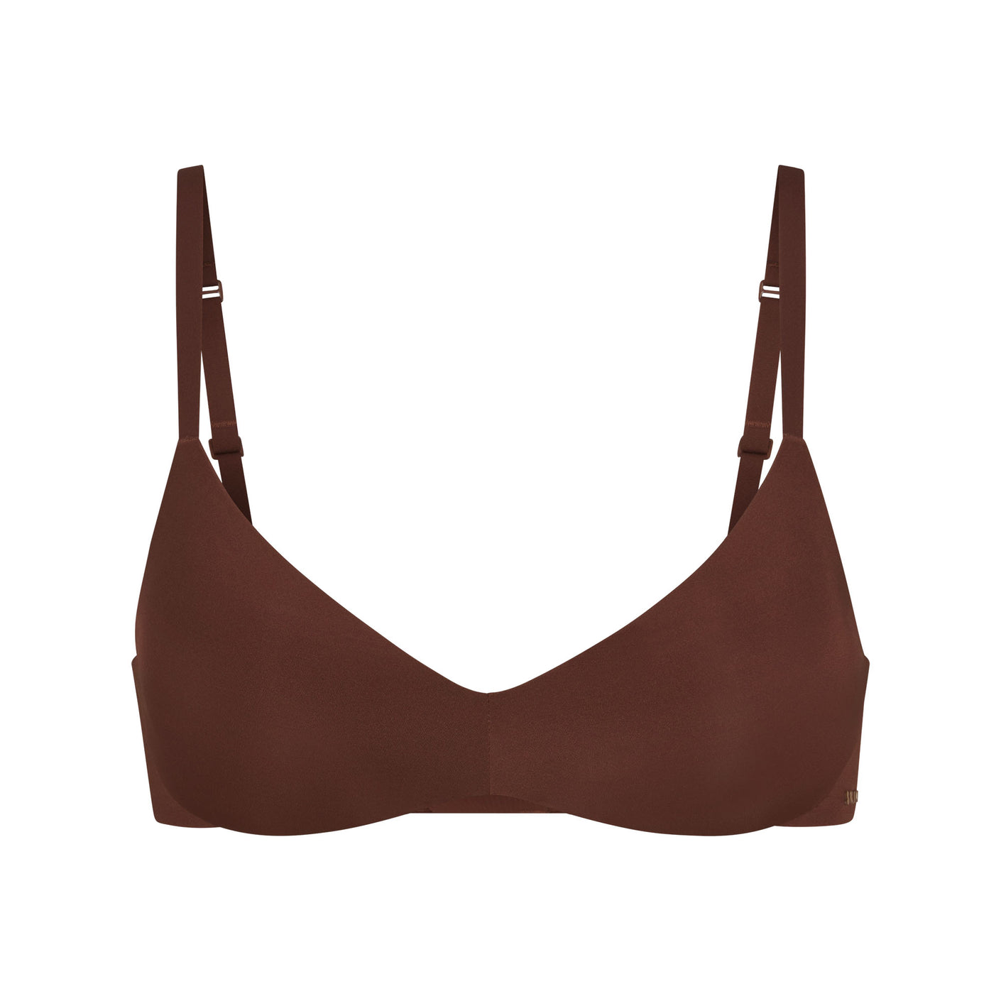 Wacoal Push Up Bra, underwire bra with 8 mm thin padding (bra and panties),  model WB5P03+MU5P03, burnt brown (BT)