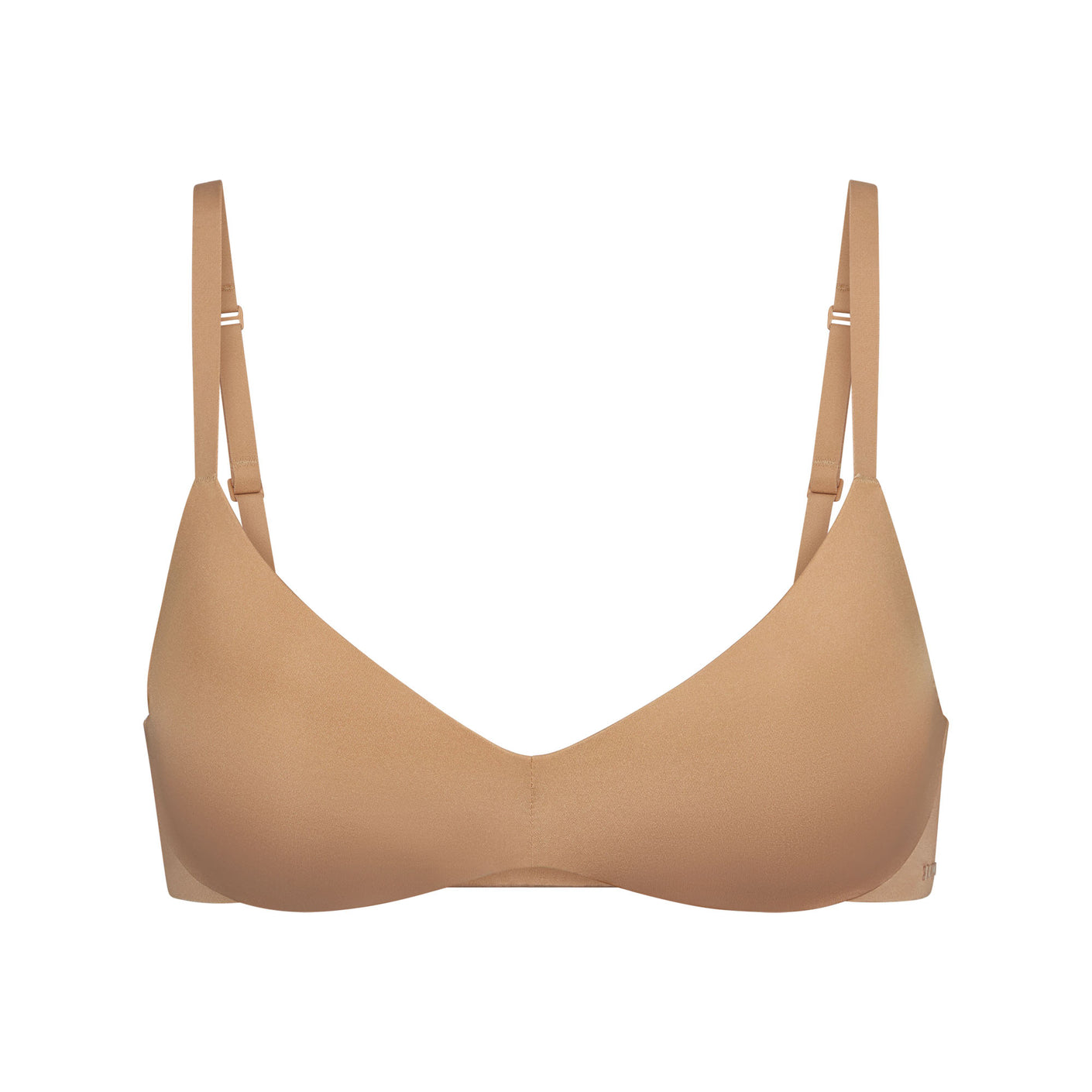 Wireless Bras with Support and Lift Seamless Push Up T Shirt Bralette  Lightly Lined Ruffle Plunge Bra Comfortable, Beige, Medium : :  Clothing, Shoes & Accessories