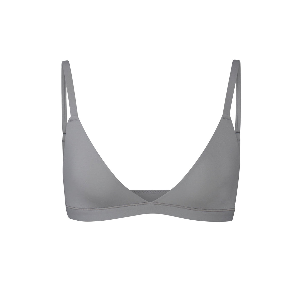 Fits Everybody Triangle Bralette - Grey | SKIMS