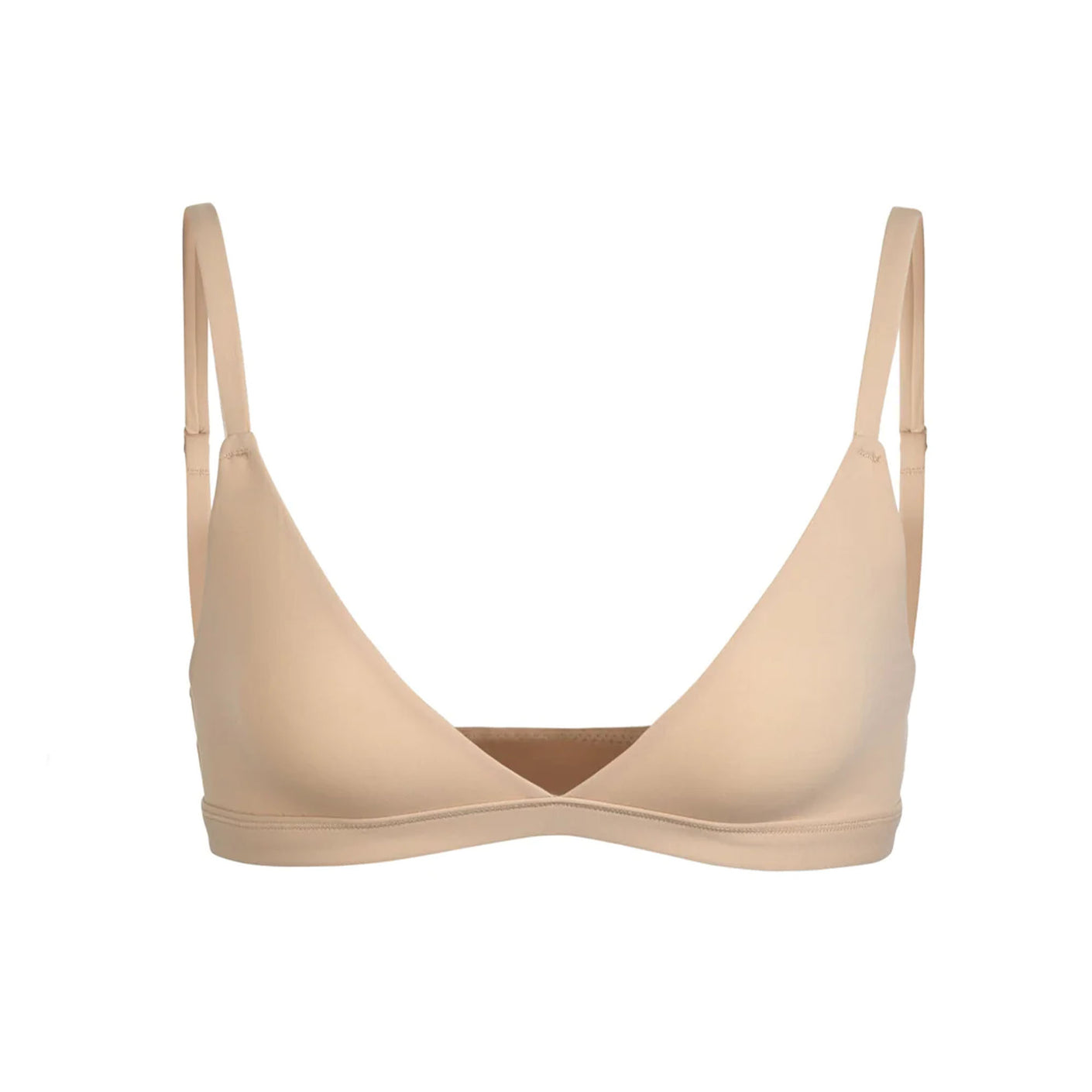 Skims Fits Everybody Lace Scoop Bralette In Clay