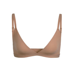FITS EVERYBODY UNLINED APEX PLUNGE BRA | CLAY