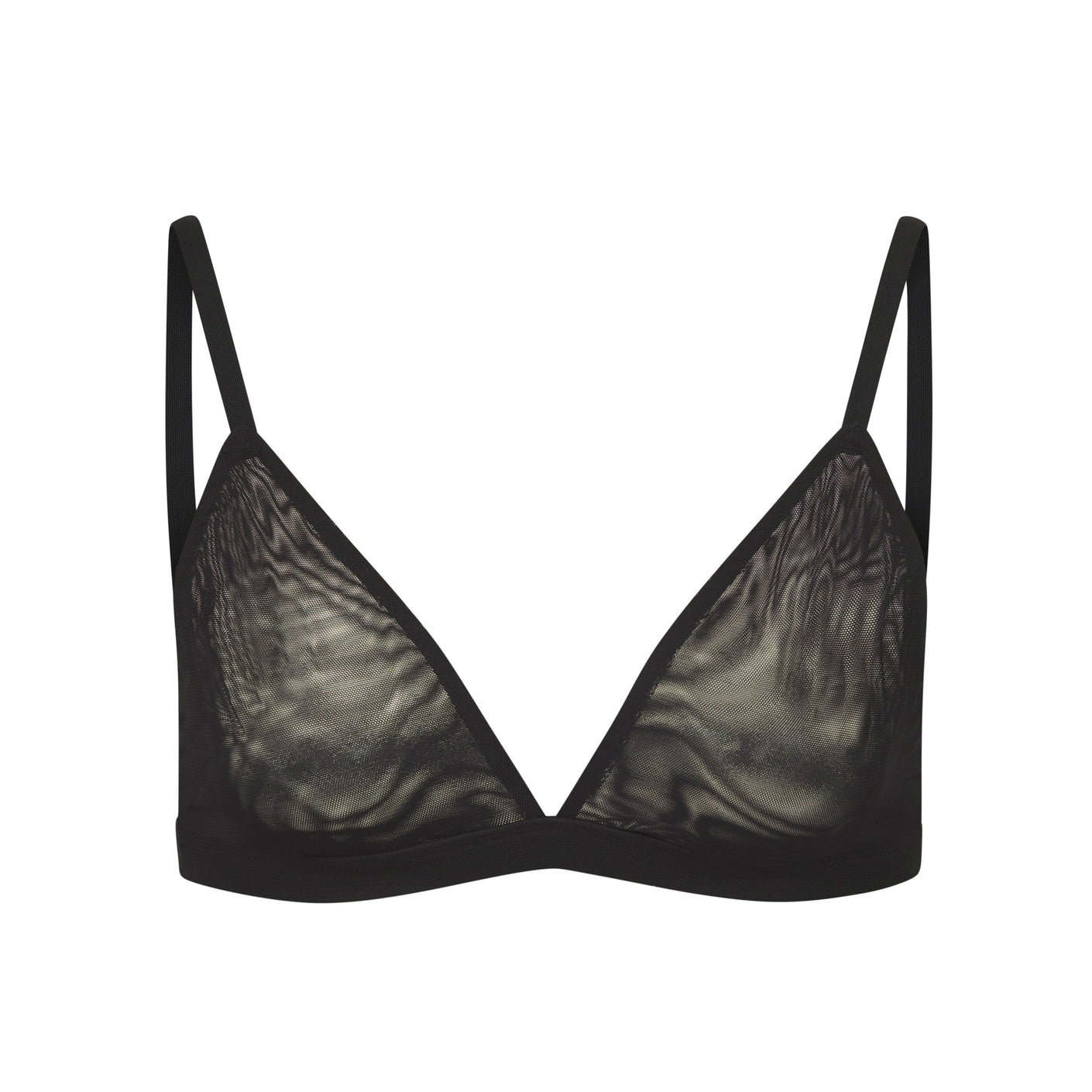 Mesh Triangle Bralette - Onyx | SKIMS