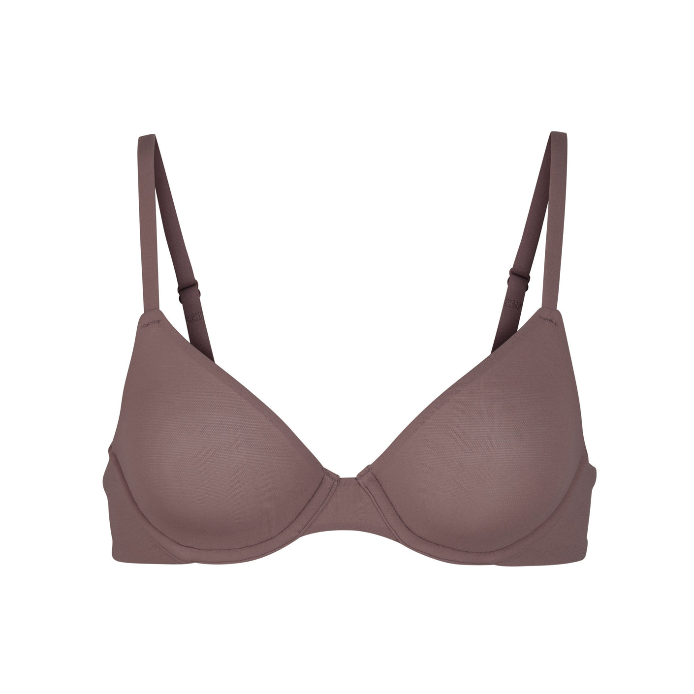 FITS EVERYBODY UNLINED UNDERWIRE BRA | UMBER