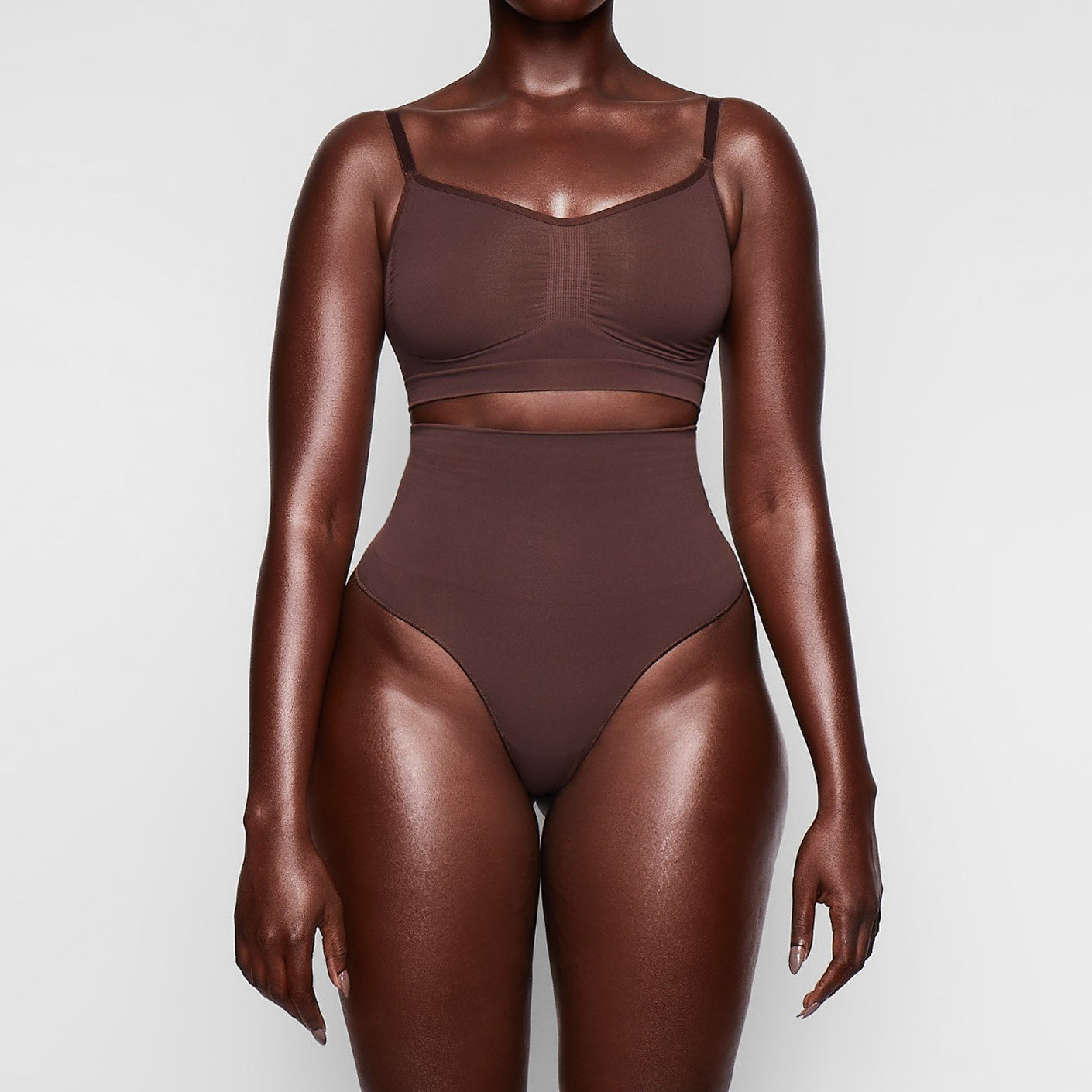 LIGHT BROWN Seamless Sculpt Bralette