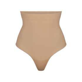 Track Sheer Sculpt Thong Bodysuit - Bronze - XL at Skims