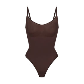 SKIMS SEAMLESS SCULPT BRIEF BODYSUIT Brown Slimming Shape Wear Compression  New