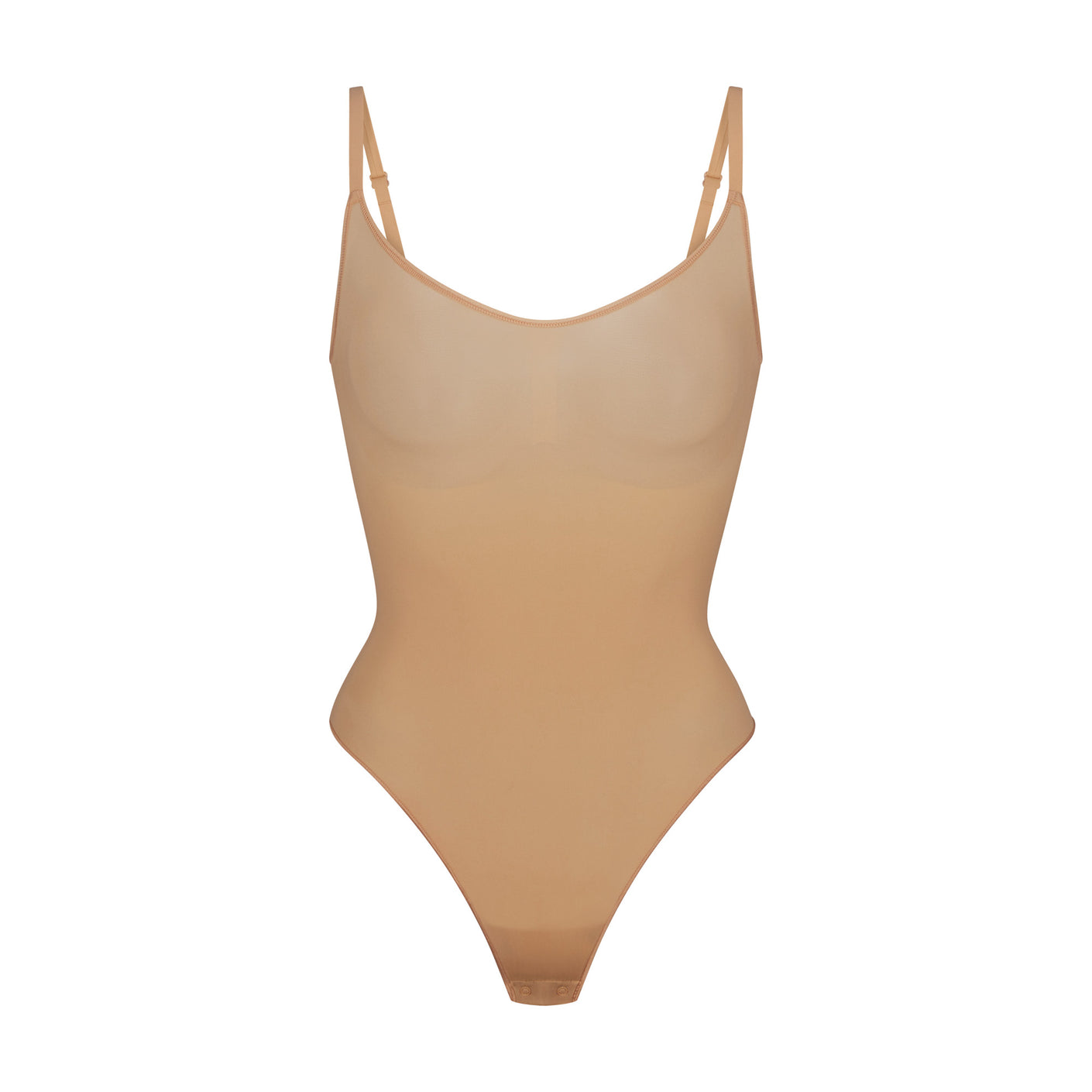 New SKIMS #1 Ochre Sculpting Bodysuit With Snaps Size XXS/XS