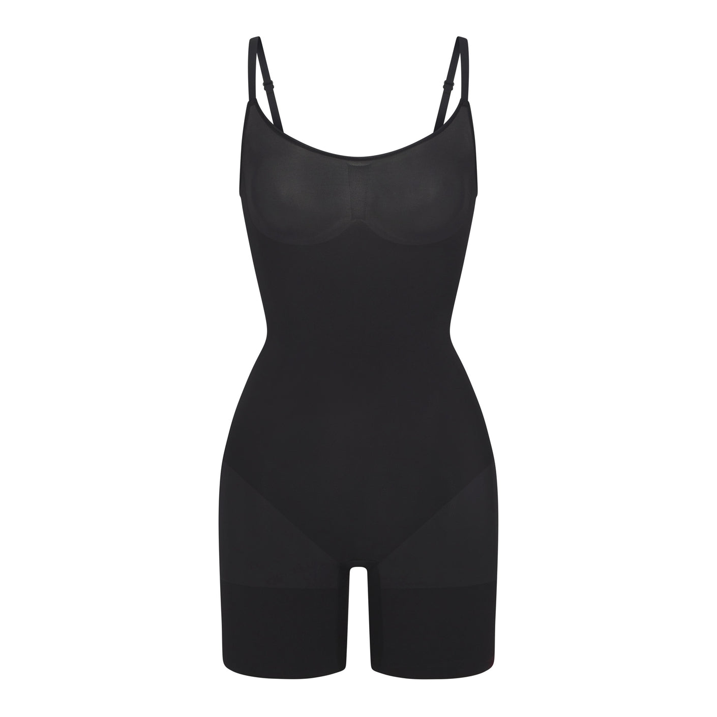 All The Right Places Mid Length High Compression Premium Sculpting Bodysuit  - Black