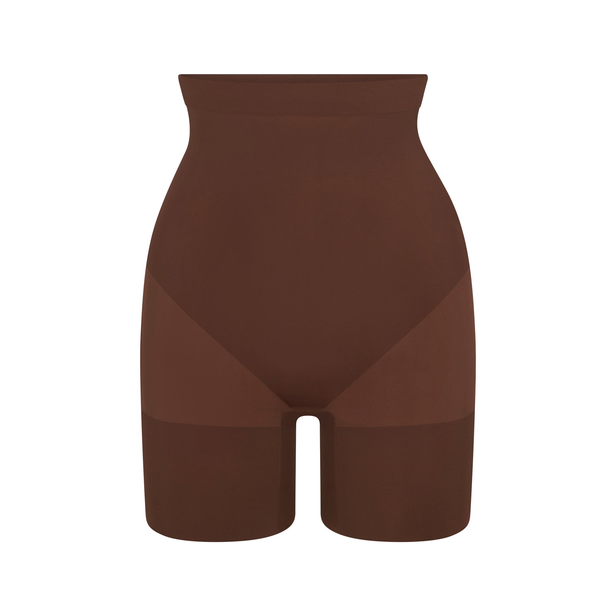 EVERYDAY SCULPT HIGH-WAISTED MID THIGH SHORT | COCOA