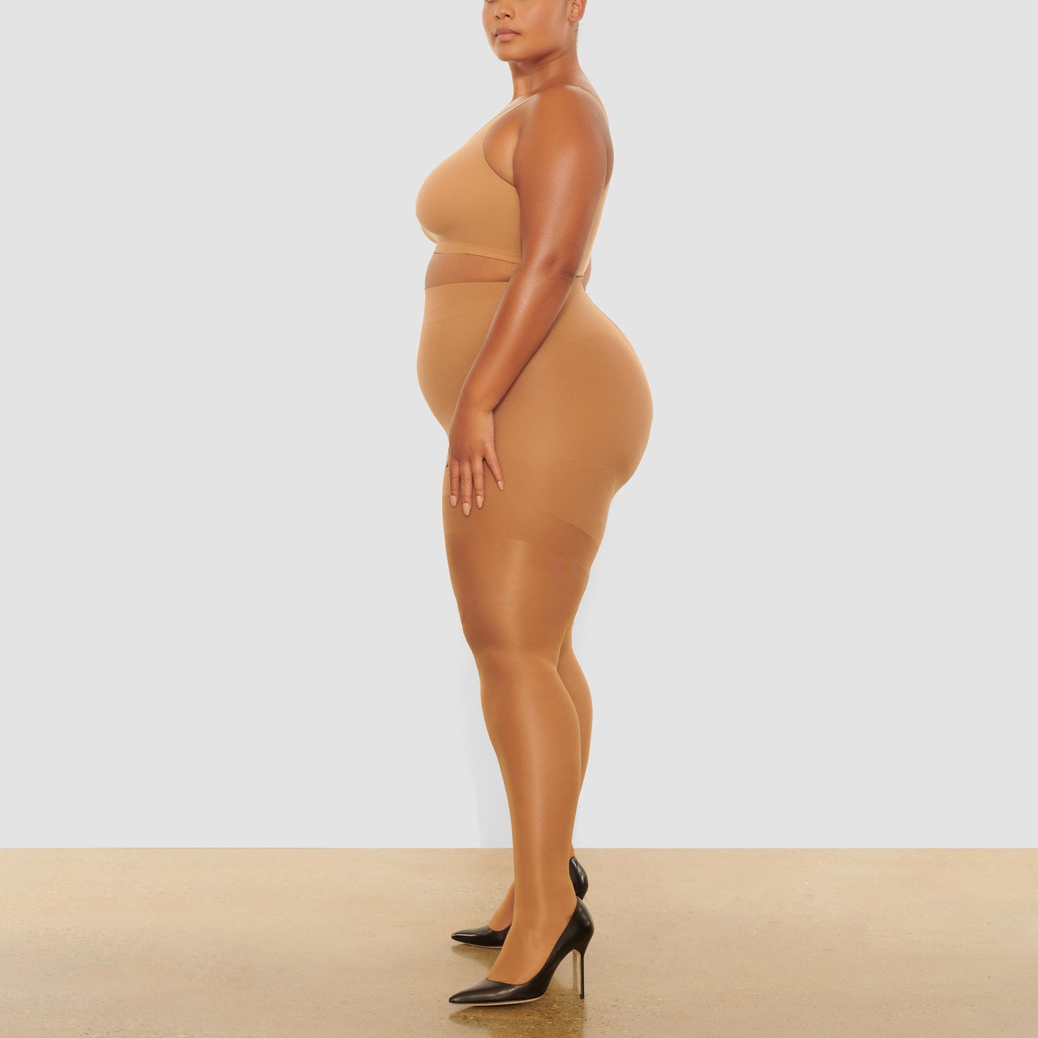 Lechery Women's Matte Silky Maternity Tights (1 Pair) - Black, Small/medium  : Target