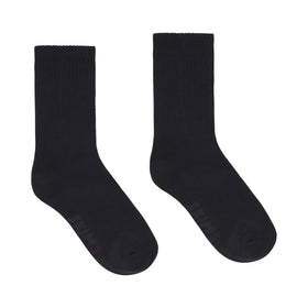 Unisex Throwback Sock - Athletic Heather Grey/Black