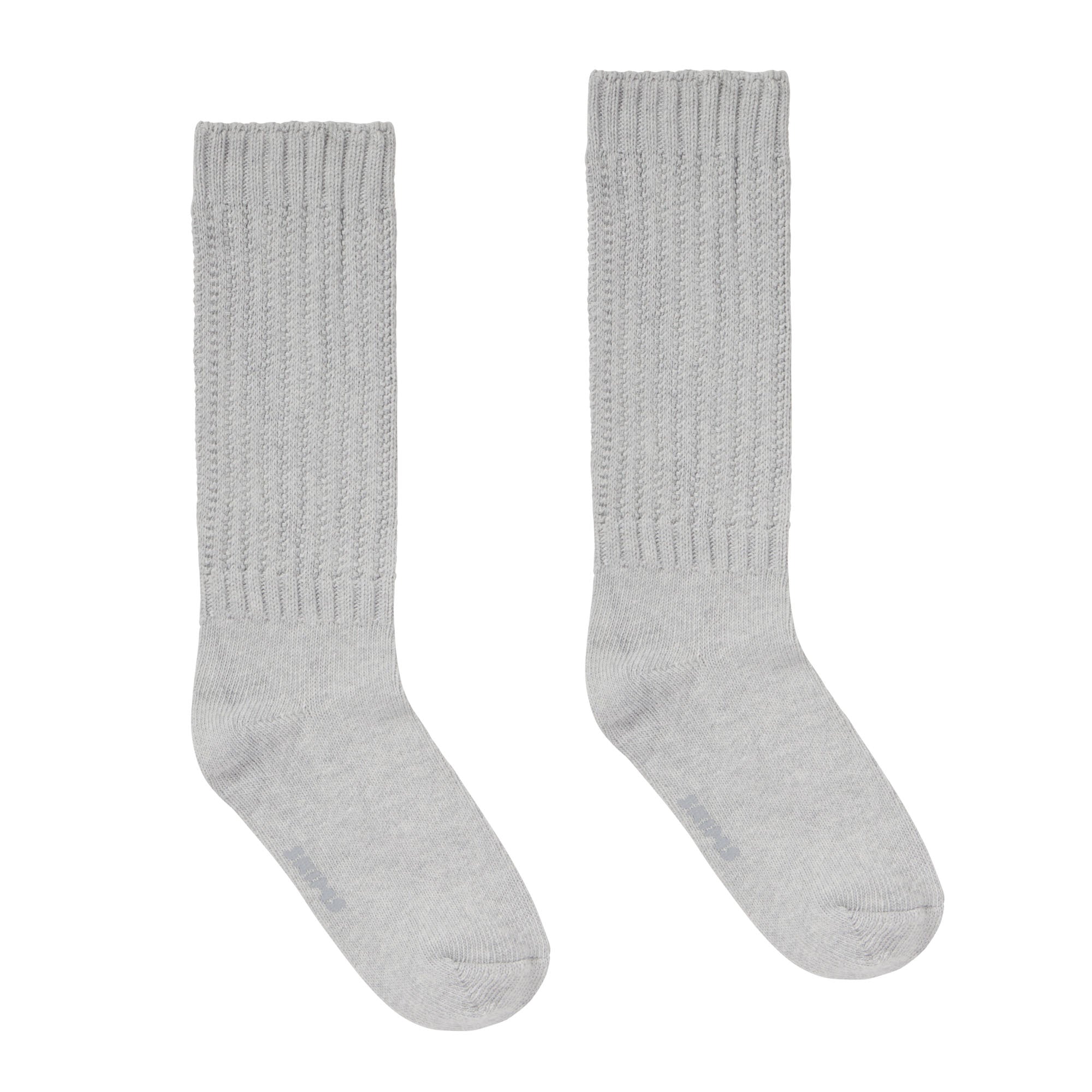 SLOUCH SOCK | LIGHT HEATHER GREY