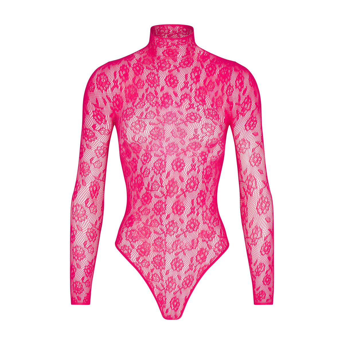 Warp Knit Lace Bodysuit - Punch | SKIMS
