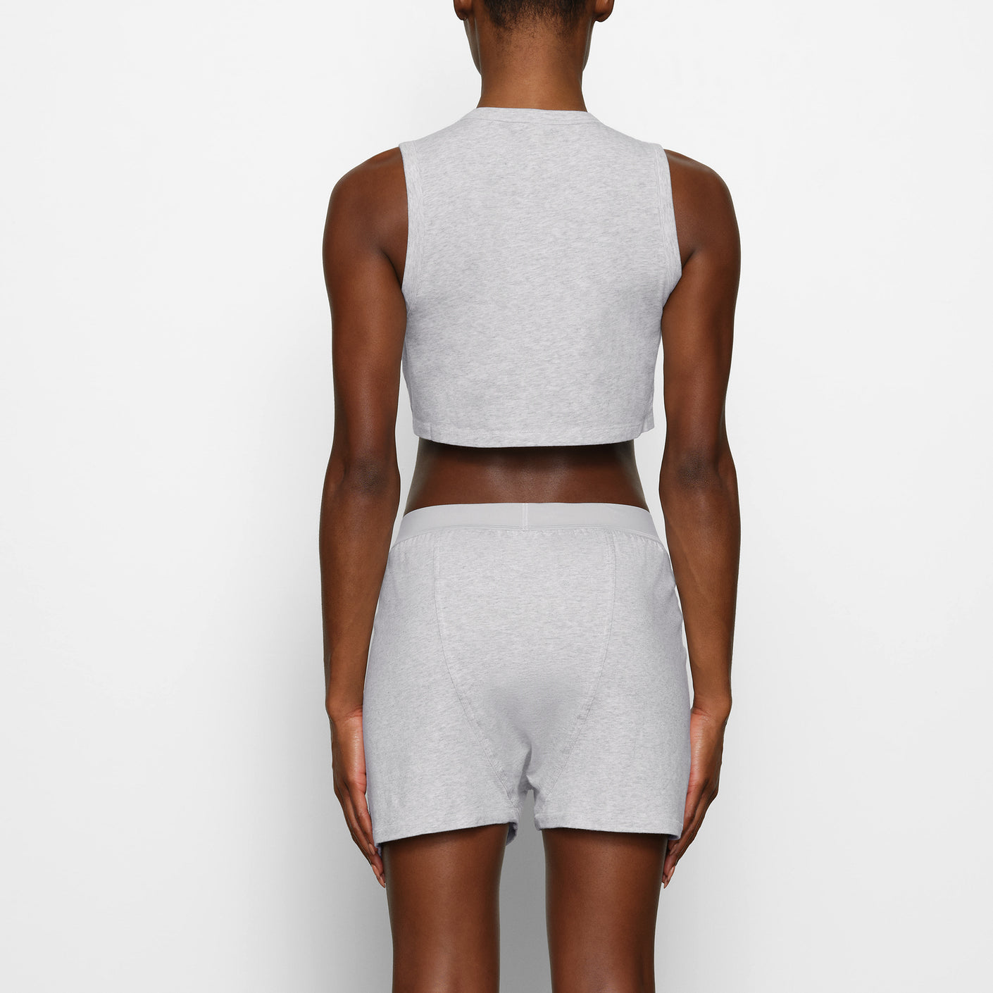 BOYFRIEND LOOSE BOXER | LIGHT HEATHER GREY