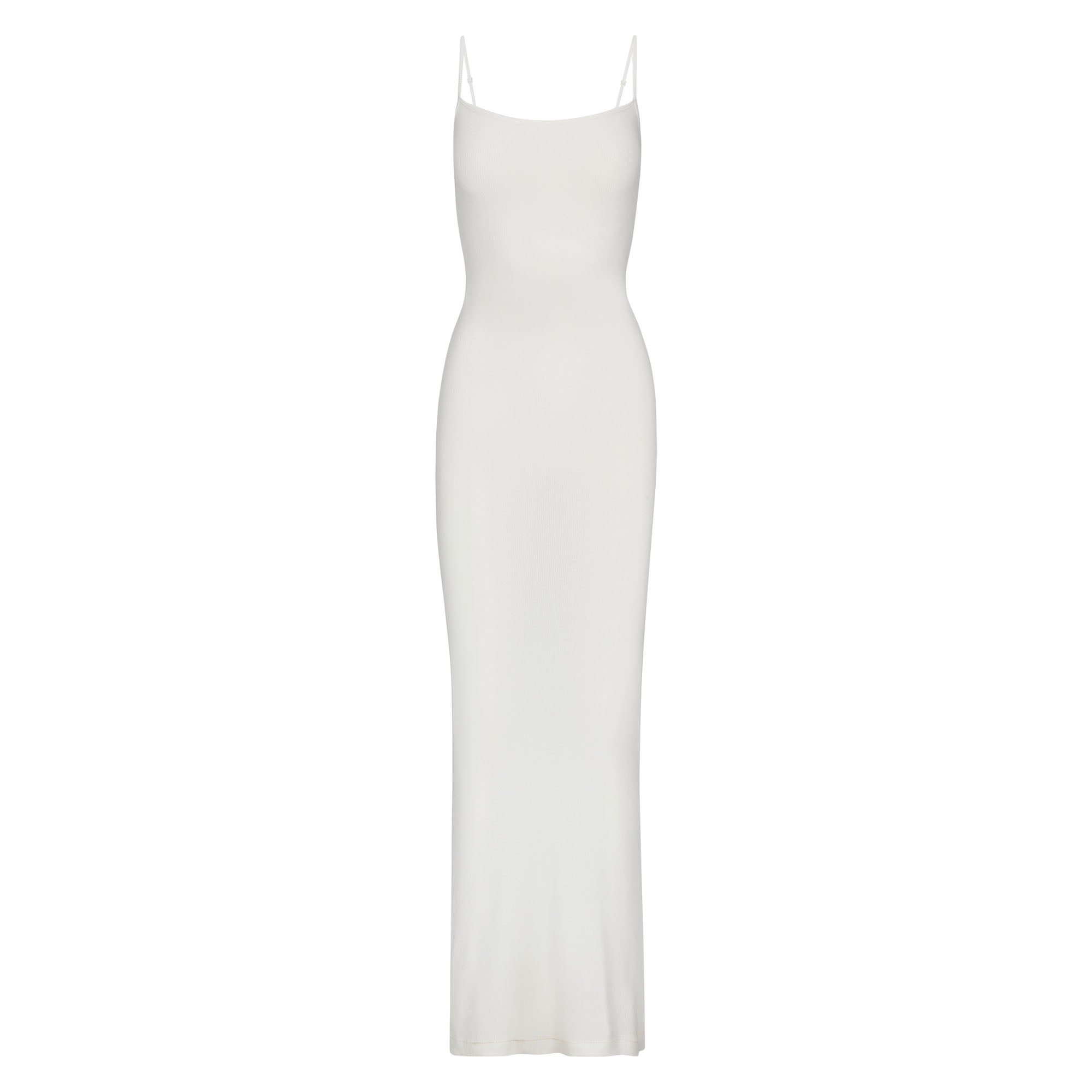 Soft Lounge Shimmer Long Slip Dress - Marble | SKIMS